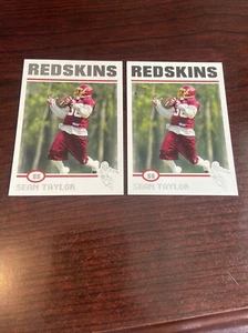2004 Topps Sean Taylor RC lot (2) #347 Redskins - Picture 1 of 5