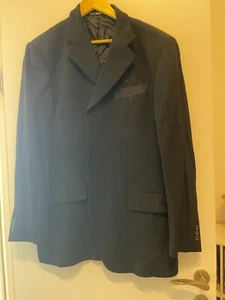 GIANFRANCO ELEGANT BLACK JACKET XXL, VISCOSA %100 - Picture 1 of 6