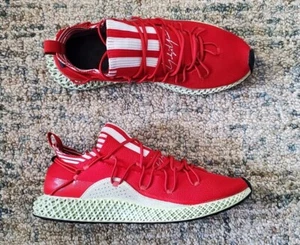 2019 MEN ADIDAS Y-3 FUTURECRAFT RUNNER 4D RED AERO GREEN [F99805] 7.5 M | 9.0 W - Picture 1 of 14