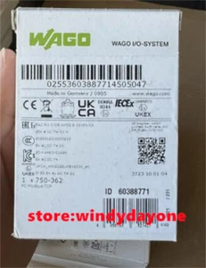 1PC NEW WAGO 750-362 PLC Module 750-362 - Picture 1 of 3