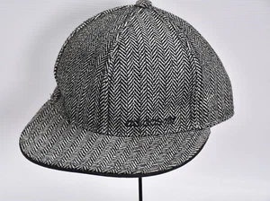 Adidas Wool Blend Herringbone Snapback Cap size M - Picture 1 of 8