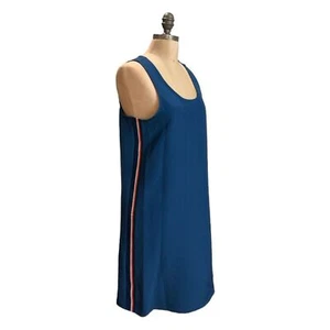 Gianni Bini GB Varsity Rules Sporty Navy Blue Pinstripe Sheath Dress NWT - Picture 1 of 5