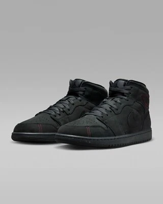 Nike Air Jordan 1 Mid SE Craft "Gris Humo Oscuro" FD8634-001 Para hombres Nuevas [US 7-13] Foto 1 de 4