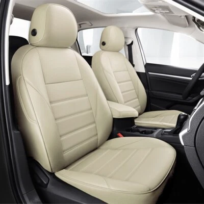 FOR 2021-2024 VOLKSWAGEN CROSS SPORT MOTOPTES CUSTOM CAR SEAT LEATHER COVERS VW - Image 1 of 4