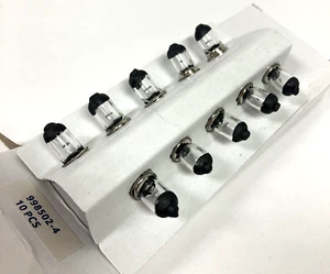 10 Pack WAMCO Aircraft Reading Light Bulbs 998502-4 BA9s 12V 10W 10,000 Hours - Picture 1 of 2