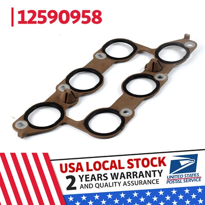 12590958 Juntas de colector de admisión ajuste inferior para GMC Acadia SL 2010-2013,2016 3,6 L Foto 1 de 4