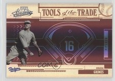 2005 Playoff Absolute Memorabilia Reverse Red Spectrum /50 Burleigh Grimes HOF