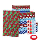 12 Stck. Schachteln mit Deckeln & Bändern - perfekt für Weihnachtsgeschenke!