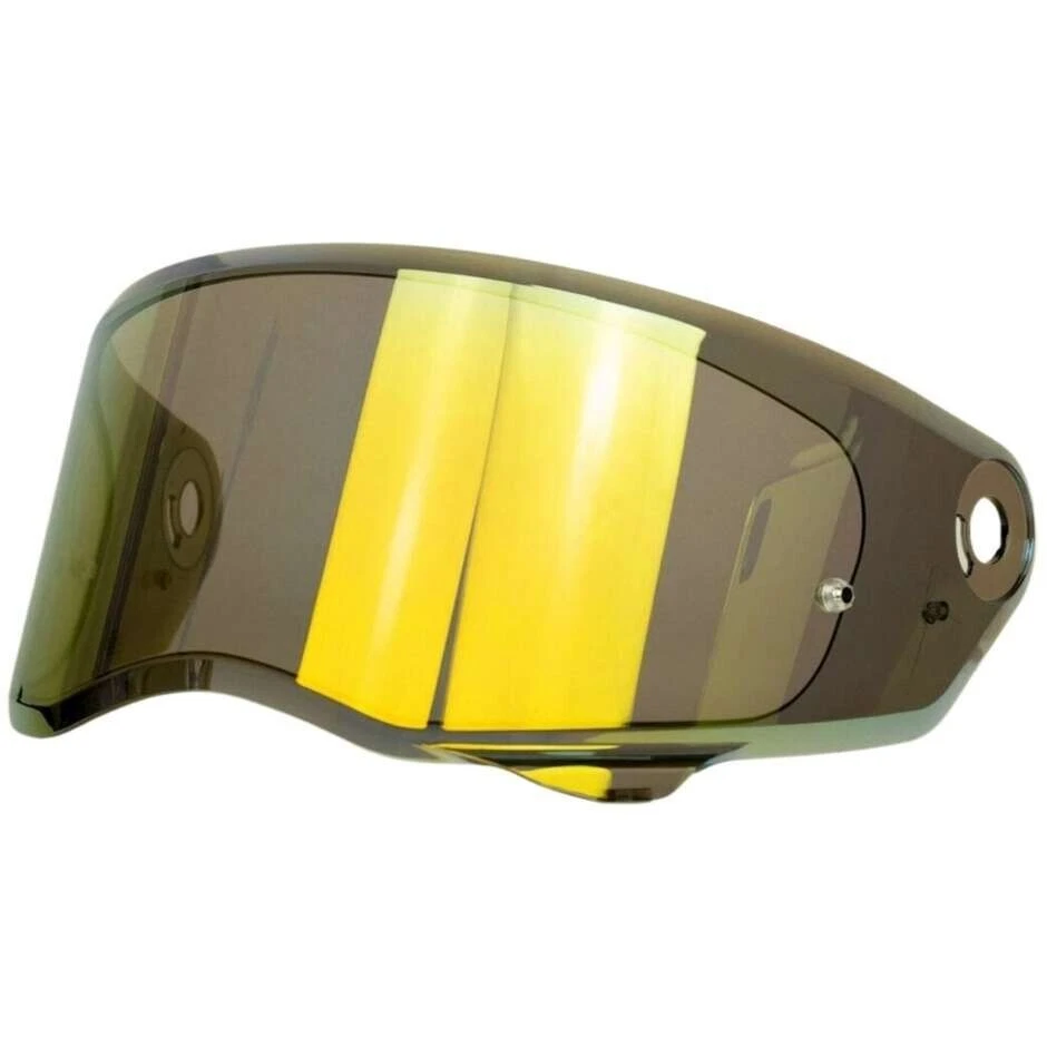VISIERA VISOR ECRAN SHIELD CASCO MOTO HJC V10 - HJ41 MIRRORED GOLD SPECCHIO - Immagine 1 di 1