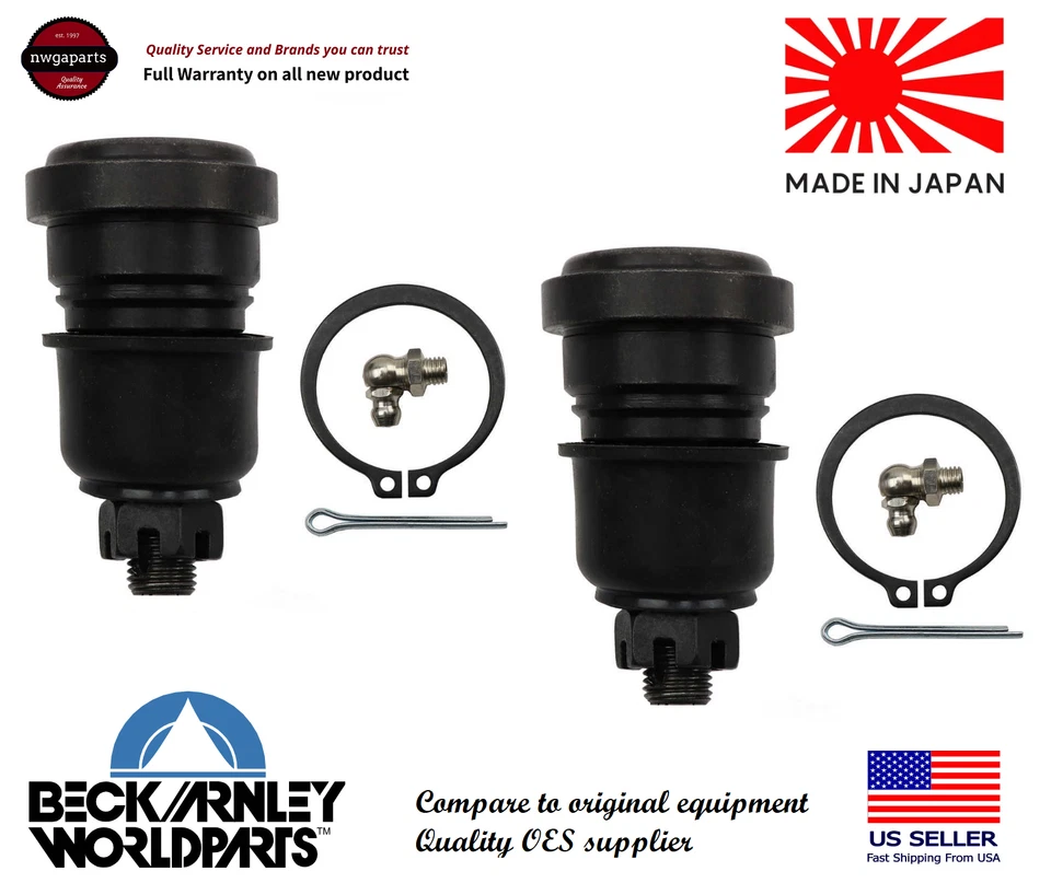 Juntas esféricas inferiores dianteiras para Datsun Nissan 84 85 86 87 88 89 300ZX - Imagem 1 de 2