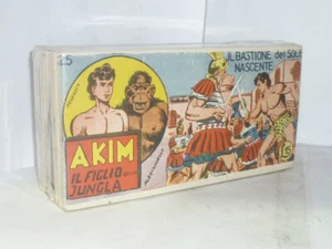 AKIM - IL FIGLIO DELLA JUNGLA - SERIE I - SEQUENZA COMPLETA 25/48 - ANASTATICHE - Imagen 1 de 4