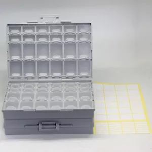 AideTek 2 Stk Boxall48 Gehäusekörper SMD Smt 0805 0603 0402 Components Storage - Bild 1 von 10