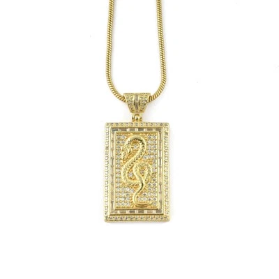 Collana Con Ciondolo Inciso Snack Non Il Vero Snack Che È Nella Tua Vita - Immagine 1 di 4