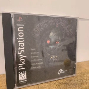 Oddworld Abe's Oddysee PS1 PlayStation 1 - Picture 1 of 3