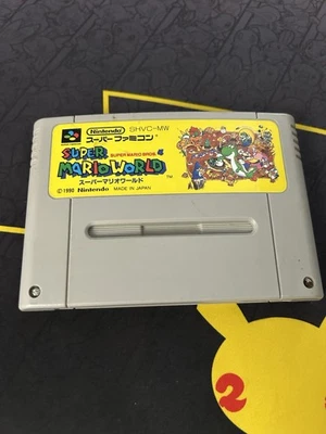 Super Famicom Super Mario World Cartridge Only NSFC SFC SNES JP US Seller - Image 1 of 3