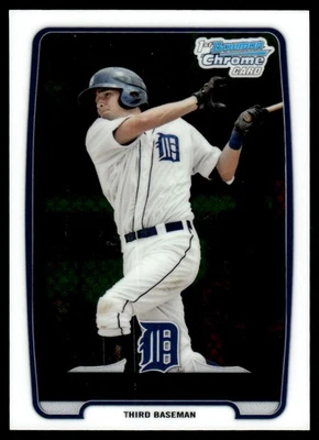 2012 Bowman Chrome Prospects Nick Castellanos Detroit Tigers #BCP78 - Image 1 of 2