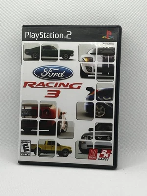 Ford Racing 3 (PS2, 2005) Playstation 2 CIB Tested and Working - Image 1 of 4