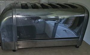 Dualit 6 Slice Toaster Chrome Silver Commercial Grade (60144) Powers On - Picture 1 of 11
