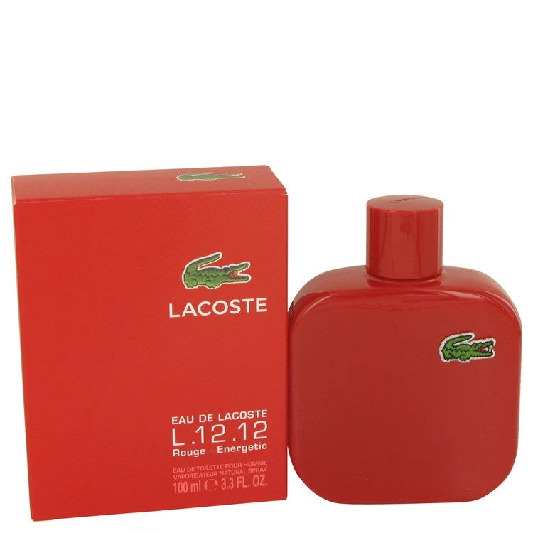 Lacoste Eau De Lacoste L.12.12 Rouge by Lacoste Eau De Toilette Spray 3.3 oz ... - image 1 of 1