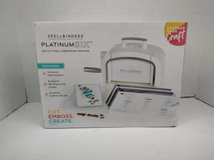 Spellbinders Platinum 6.0 Cut & Emboss Machine - White - PE104 - Open Box - - Bild 1 von 8
