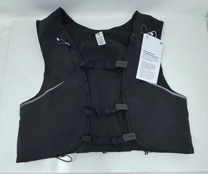 Lululemon Fast Free Trail Running Vest Black Reflective Unisex Size M/L 39"-42" - Picture 1 of 10