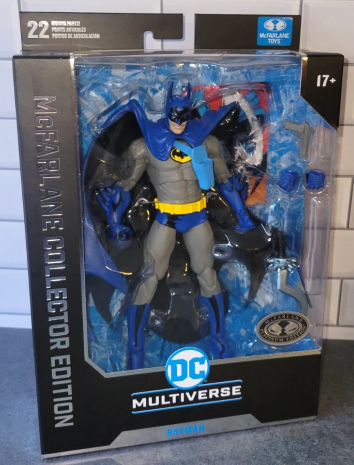 Mcfarlane DC Multiverse BATMAN AÑO DOS PLATINUM CHASE Edición Coleccionista. 2 precintados Foto 1 de 1