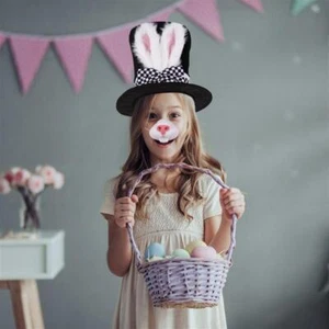 Easter Celebration Party Bunny Ear Hat Costume Accessories Cosplay Prop Easter V - Picture 1 of 7