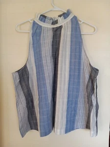 Universal Thread Stripe  Sleeveless Top Size XL NWOT - Picture 1 of 3