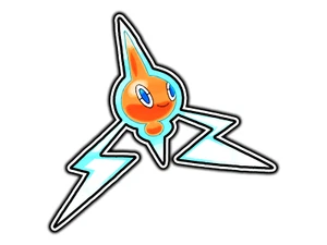 Calcomanía adhesiva de vinilo impermeable Rotom troquelada  - Imagen 1 de 1