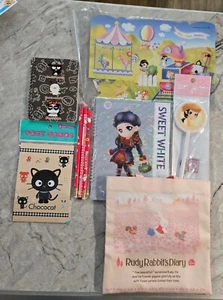 Lot of Vintage 1990's Sanrio Hello Kitty & Korean Anime Orange Story Sweet White - Picture 1 of 7