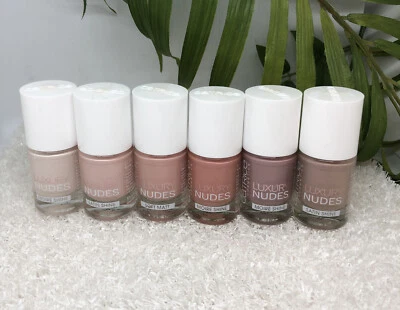 Catrice LUXURY NUDES Nail Polish Nagellack Set 6 Stück 6 x 10ml *neu*