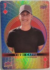 2022 Upper Deck Goodwin Champions Playing Cards Yiddi Cappe RC  #7D