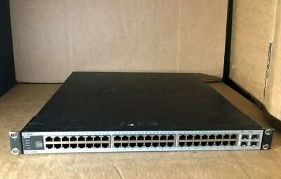 D-Link DXS-3350SR 48-Port Managed Stackable Multilayer Switch with DEM-420CX Mod - Image 1 of 4