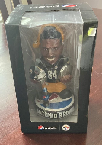 Antonio Brown Collectible Figure w/Pepsi Pittsburgh Steelers Giveaway *NIB* 2016 Cover