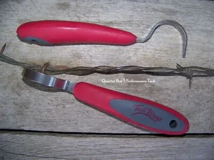 Hoof Pick - TailWrap ergonómico (frambuesa/gey) - Imagen 1 de 2
