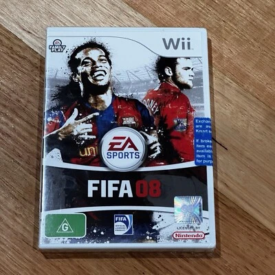 SEALED - FIFA 08 - Nintendo Wii PAL *Brand New* Wii U Compatible A-League - Image 1 of 4