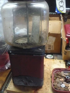 Very Rare Victor Topper 1 Cent Gumball Look N See GumBall Vending Machine - Picture 1 of 13
