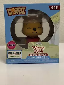 NIB Funko Dorbz Winnie the Pooh Barnes &Noble Exclusive Flocked Vinyl Fig. #445 - Imagen 1 de 7