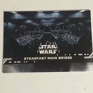 Tarjeta coleccionable Star Wars Rise of Skywalker #94 puente principal firme - Imagen 1 de 2