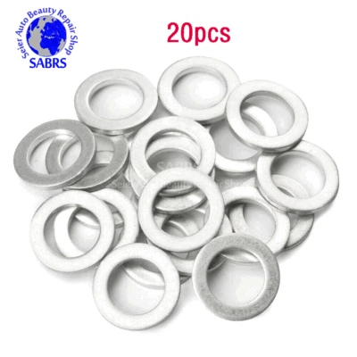 20PCS Oil Drain Plug Crush Washer Gasket 94109-14000 For HONDA CIVIC CR-V ACURA - Image 1 of 4
