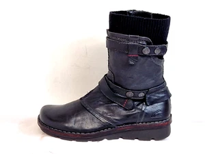 Camel Active Damen Comfort Stiefel Leder Schwarz UK 7 EU 40 US 9 - Bild 1 von 8