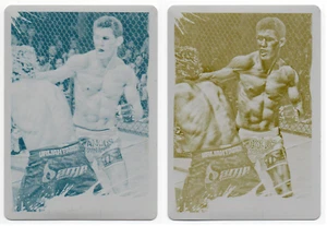 (2X) Placas de impresión 2011 Topps UFC Moment of Truth 39 Dominick Cruz RC 1/1 - Imagen 1 de 3