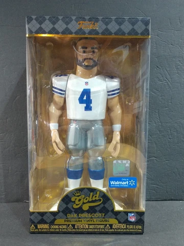 DAK PRESCOTT Funko Gold 12" Premium Vinyl Figure DALLAS COWBOYS Cover