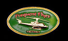 FREQUENT FLYER VIETNAM UH-1 HUEY HAT LAPEL PIN UP US ARMY MARINES NAVY AIR FORCE