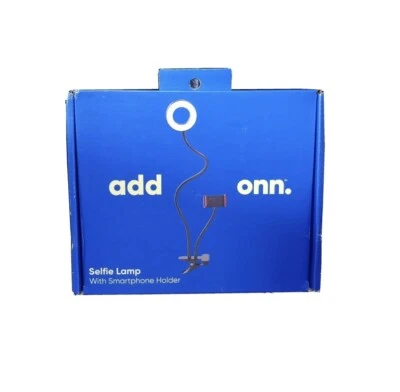 Add Onn Selfie Lamp + Smartphone Holder Adjustable Levels Flex Clamp - Image 1 of 2