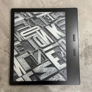Used Amazon Kindle Oasis 10th Gen 32GB eBook Reader 7 inch Silver No Ads - Picture 1 of 6