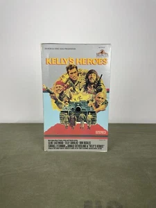 Rare Kelly's Heroes 1970 Action VHS Tape MGM 1983 Big Box Clint Eastwood VTG - Picture 1 of 6