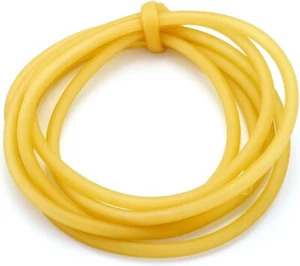 QWORK Natural Latex Rubber Tubing 3/8 OD 1/4 ID 10Ft Surgical Tube Free shipping - Picture 1 of 7