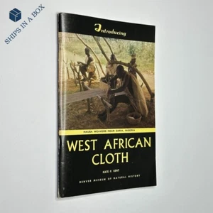"Introducing West African Cloth" K. Kent (1971, Taschenbuch, Textilien & Weberei) - Bild 1 von 17