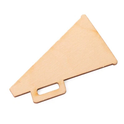 批量 24 件 未完成 木材 3 英寸 巨大手机镂空 — 第 1/4 张图片